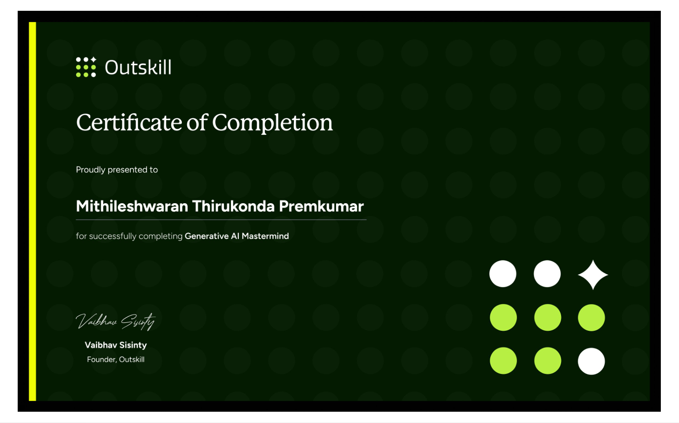 AI Certificate