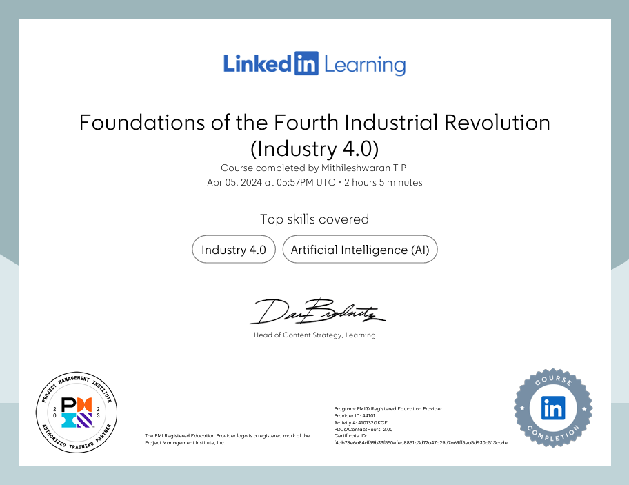 PMP Certificate